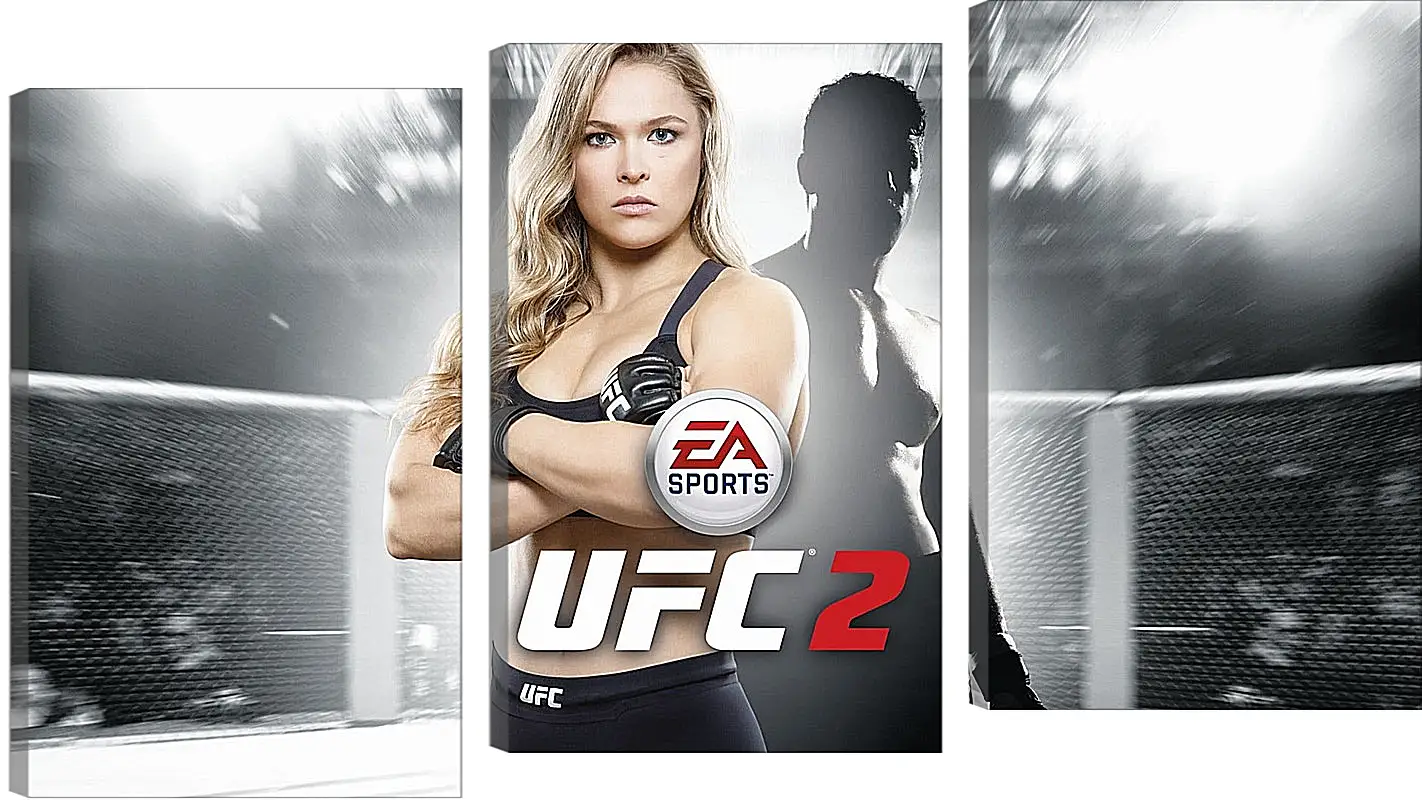 Модульная картина - UFC. Ронда Роузи. EA Sports