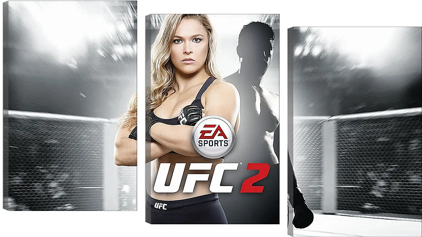 Модульная картина - UFC. Ронда Роузи. EA Sports