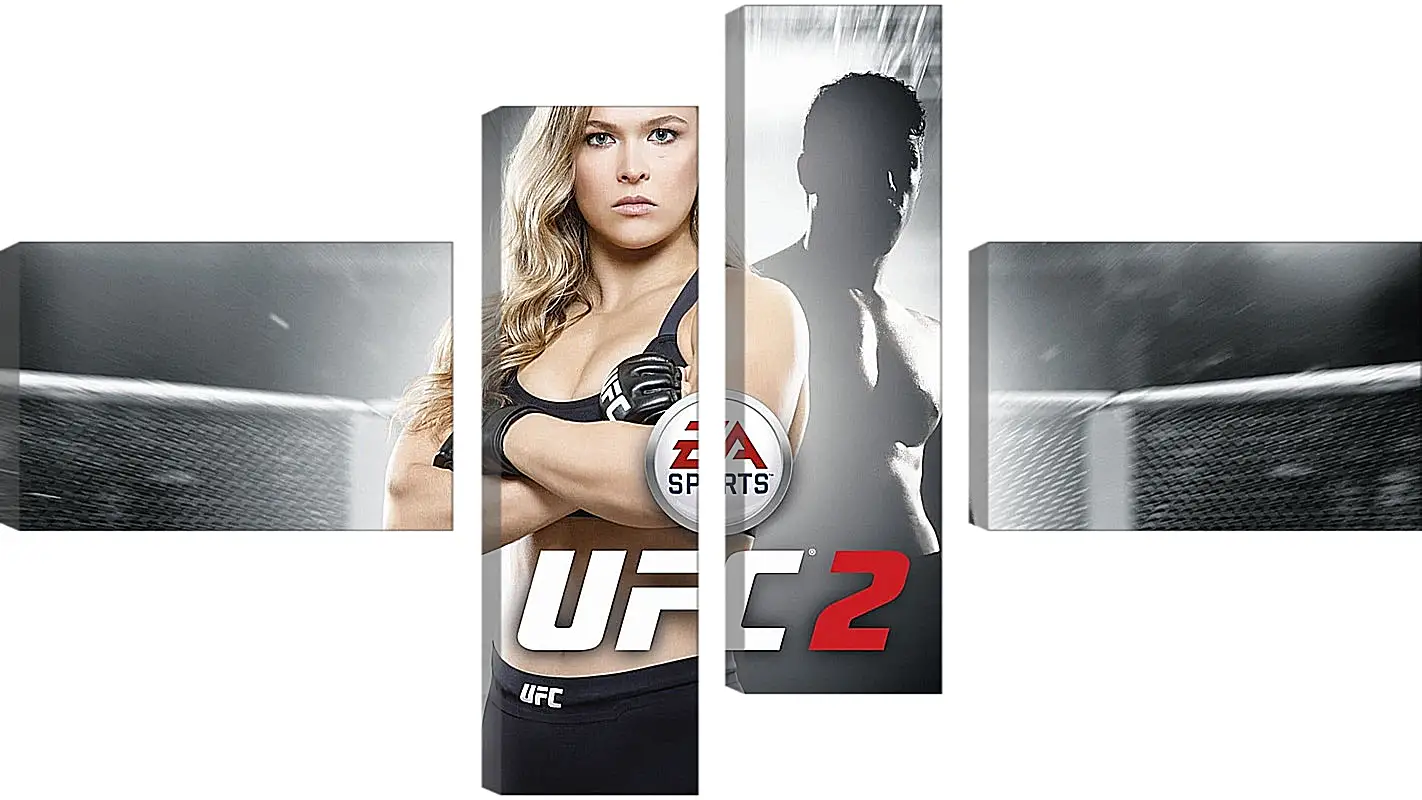 Модульная картина - UFC. Ронда Роузи. EA Sports