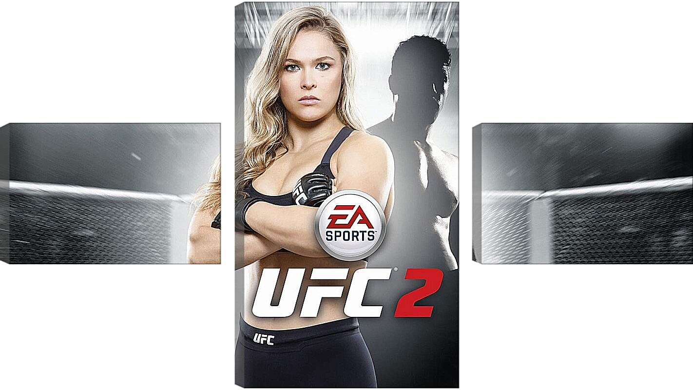 Модульная картина - UFC. Ронда Роузи. EA Sports