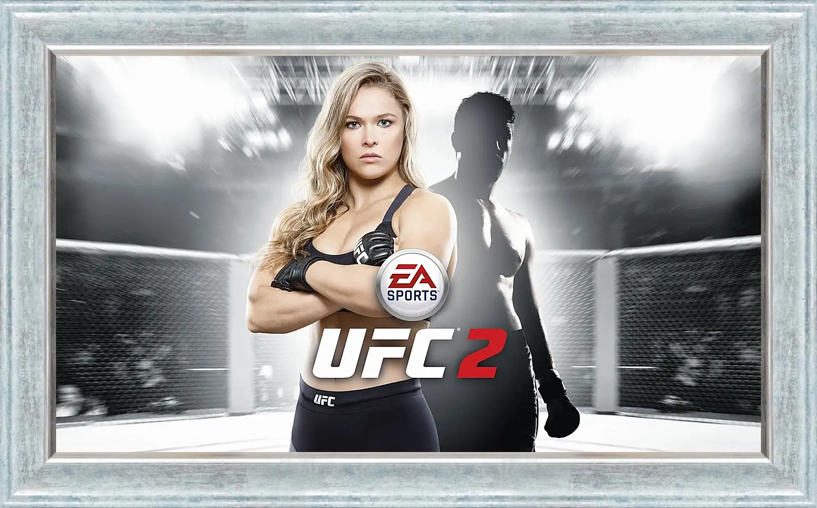 Картина в раме - UFC. Ронда Роузи. EA Sports