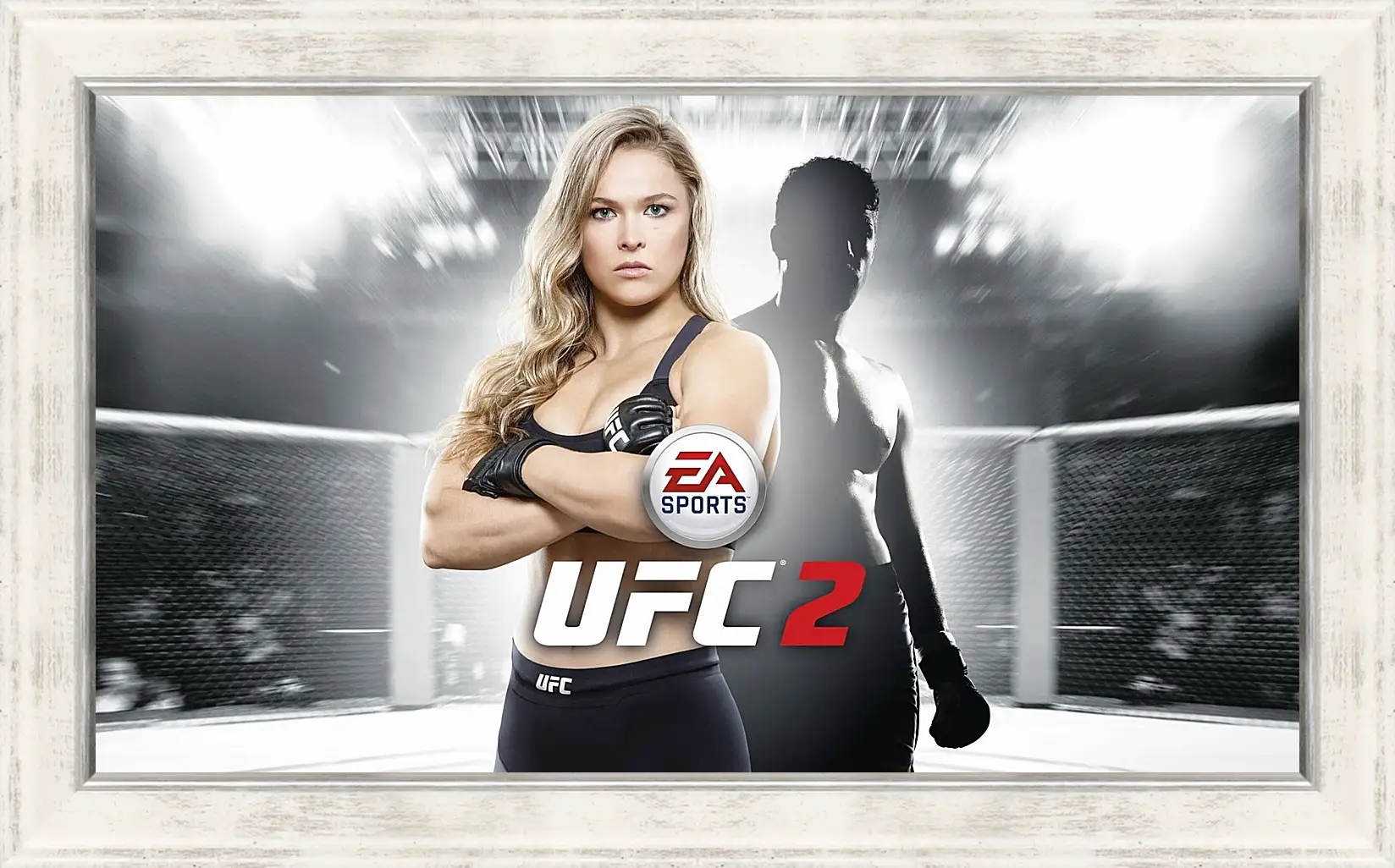 Картина в раме - UFC. Ронда Роузи. EA Sports