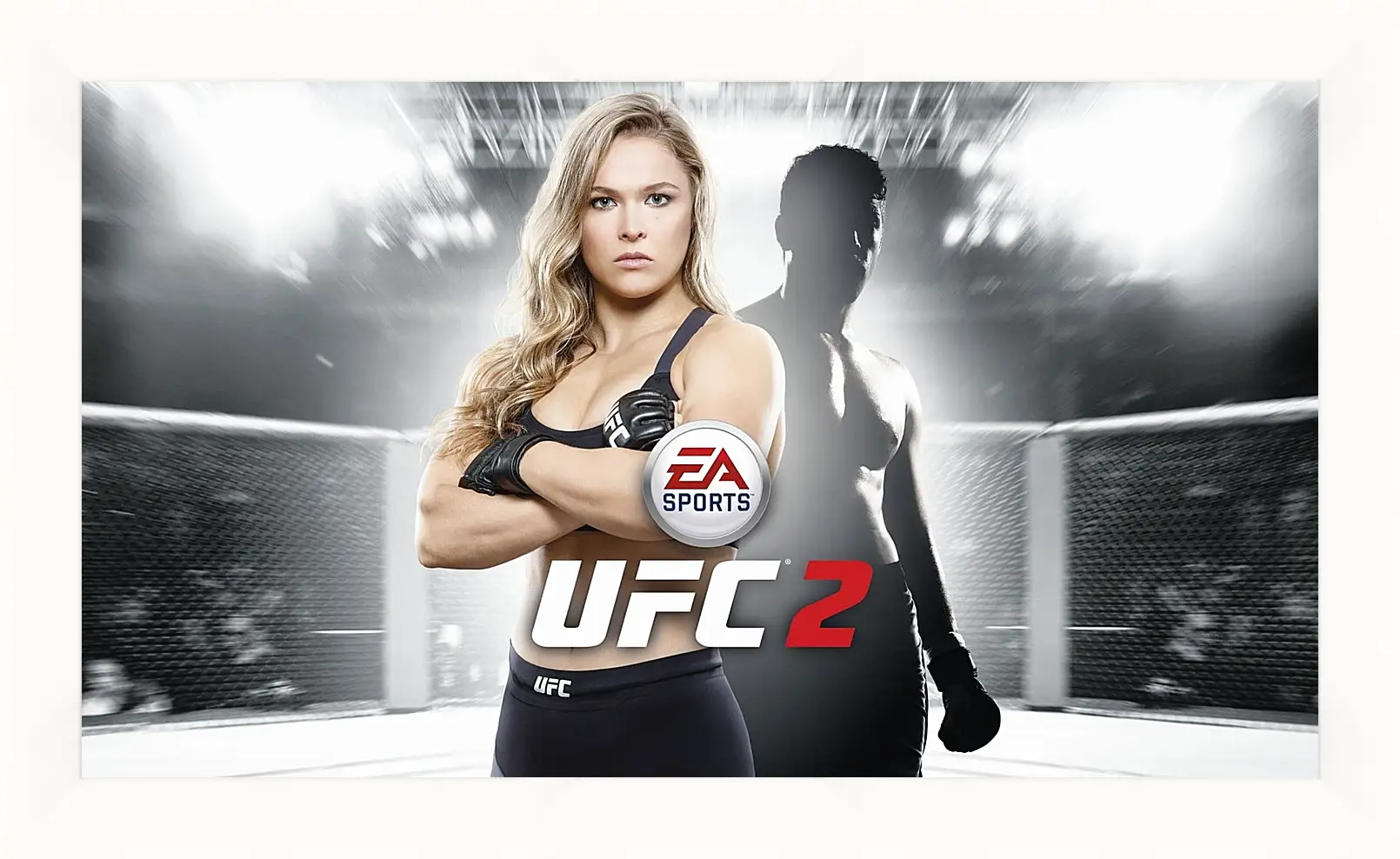 Картина в раме - UFC. Ронда Роузи. EA Sports