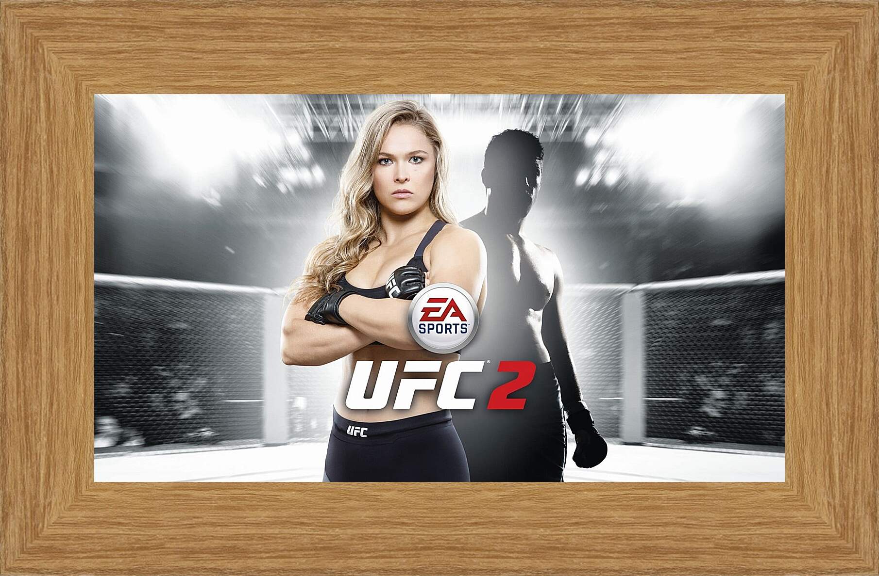 Картина в раме - UFC. Ронда Роузи. EA Sports