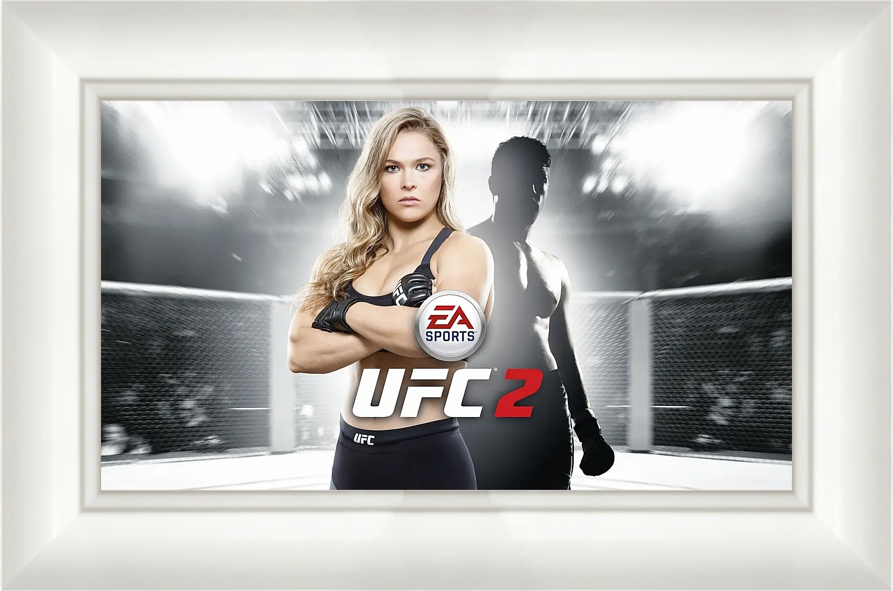 Картина в раме - UFC. Ронда Роузи. EA Sports