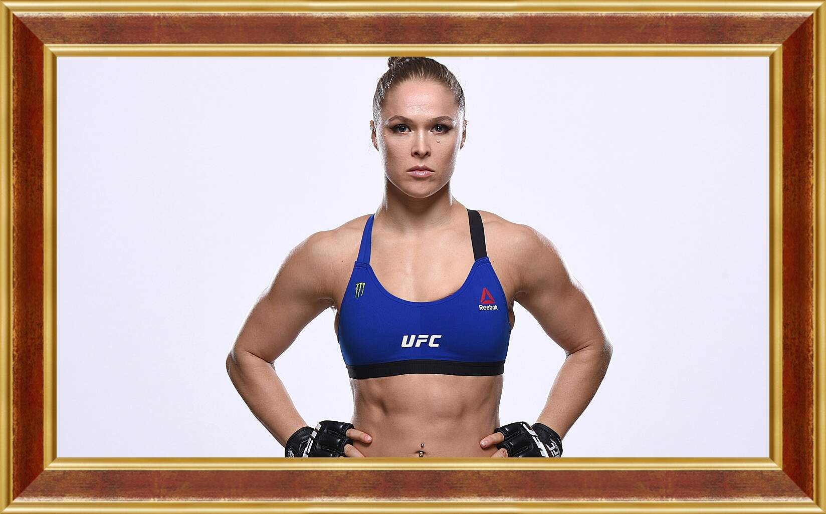 Картина в раме - UFC. MMA. Ронда Роузи.