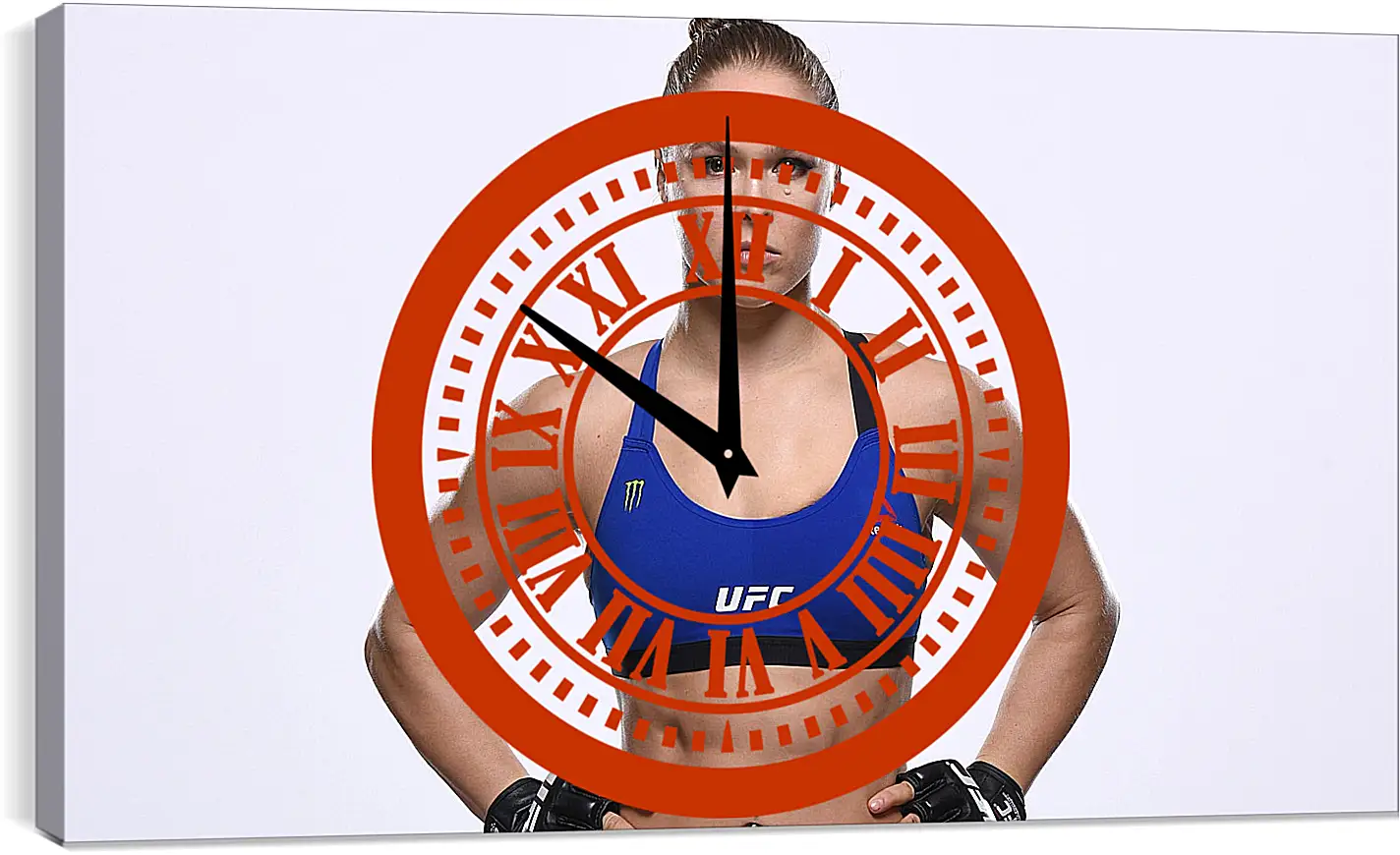 Часы картина - UFC. MMA. Ронда Роузи.