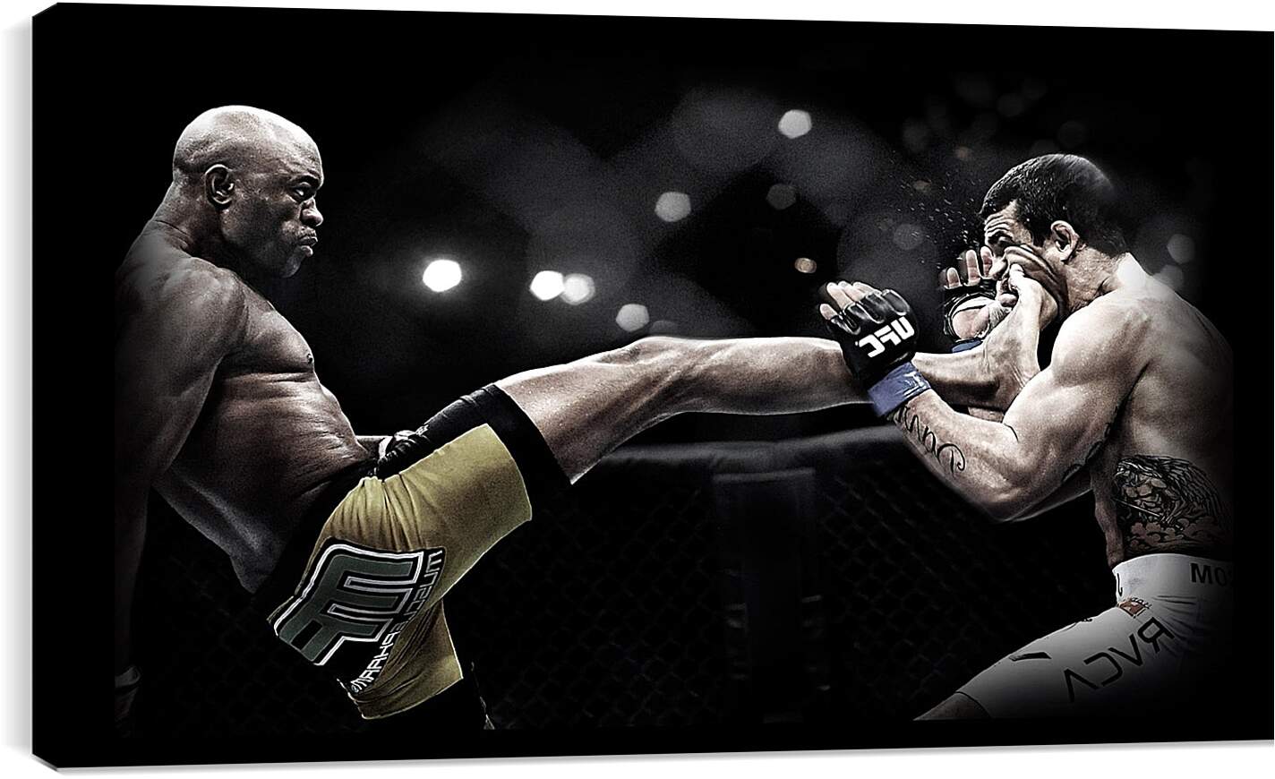 Постер и плакат - UFC. MMA. Андерсон Сильва.