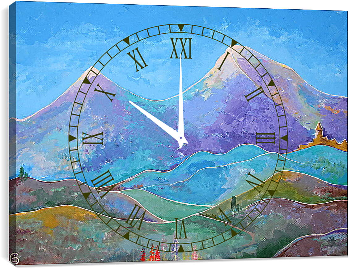 Часы картина - Арарат