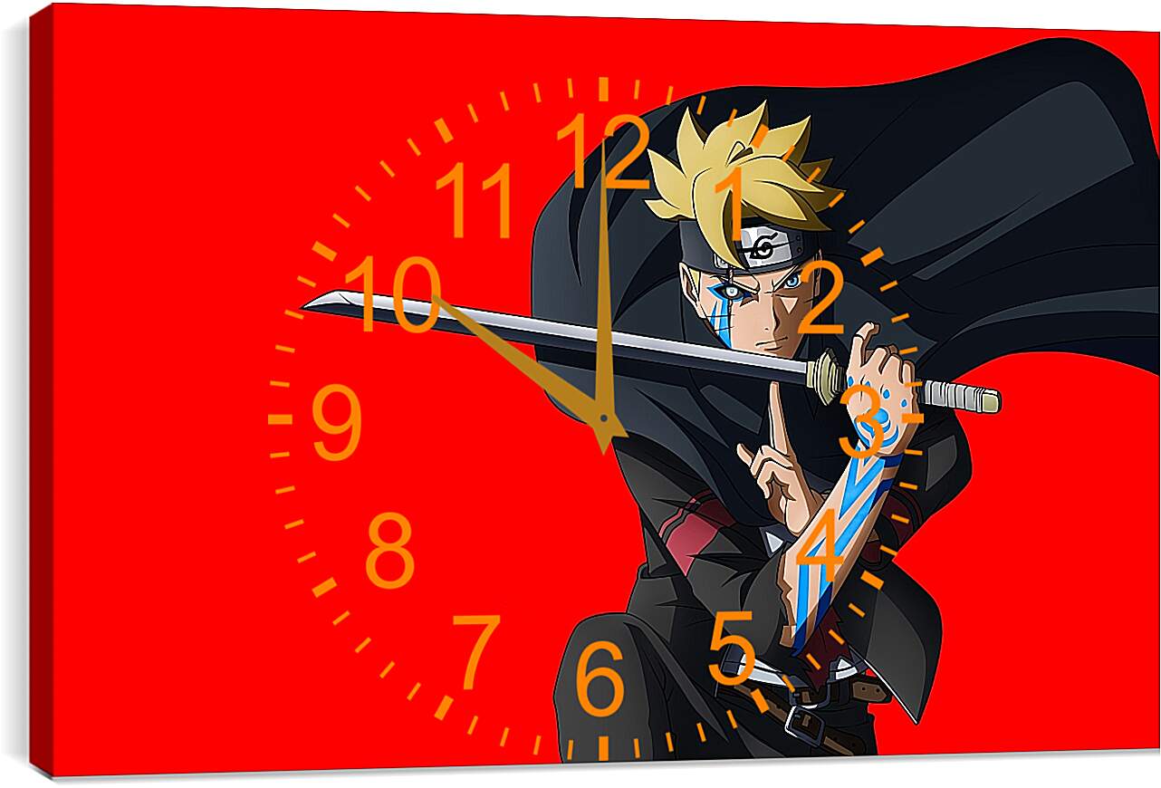 Часы картина - Boruto Naruto