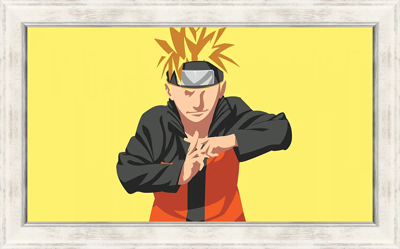 Картина в раме - Naruto Uzumaki minimal-art