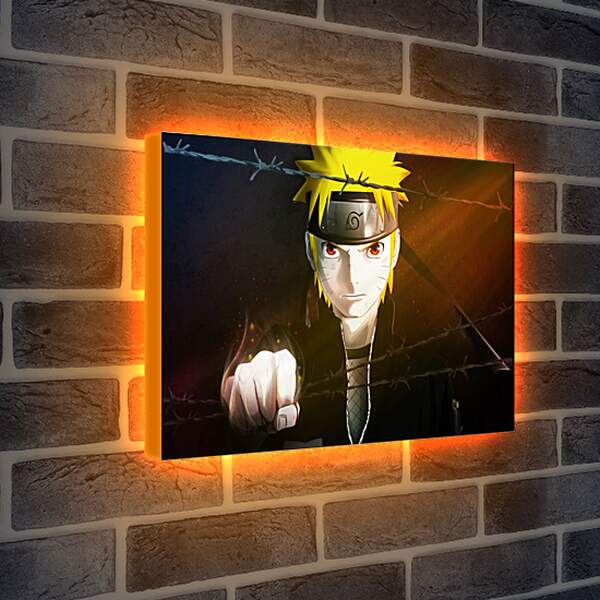 Лайтбокс световая панель - Naruto Uzumaki