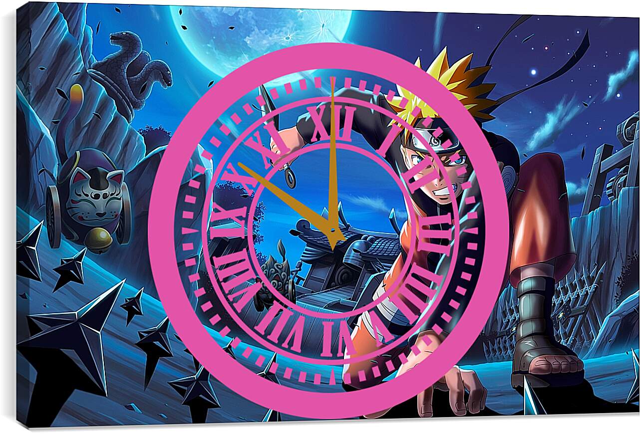 Часы картина - Naruto x Boruto