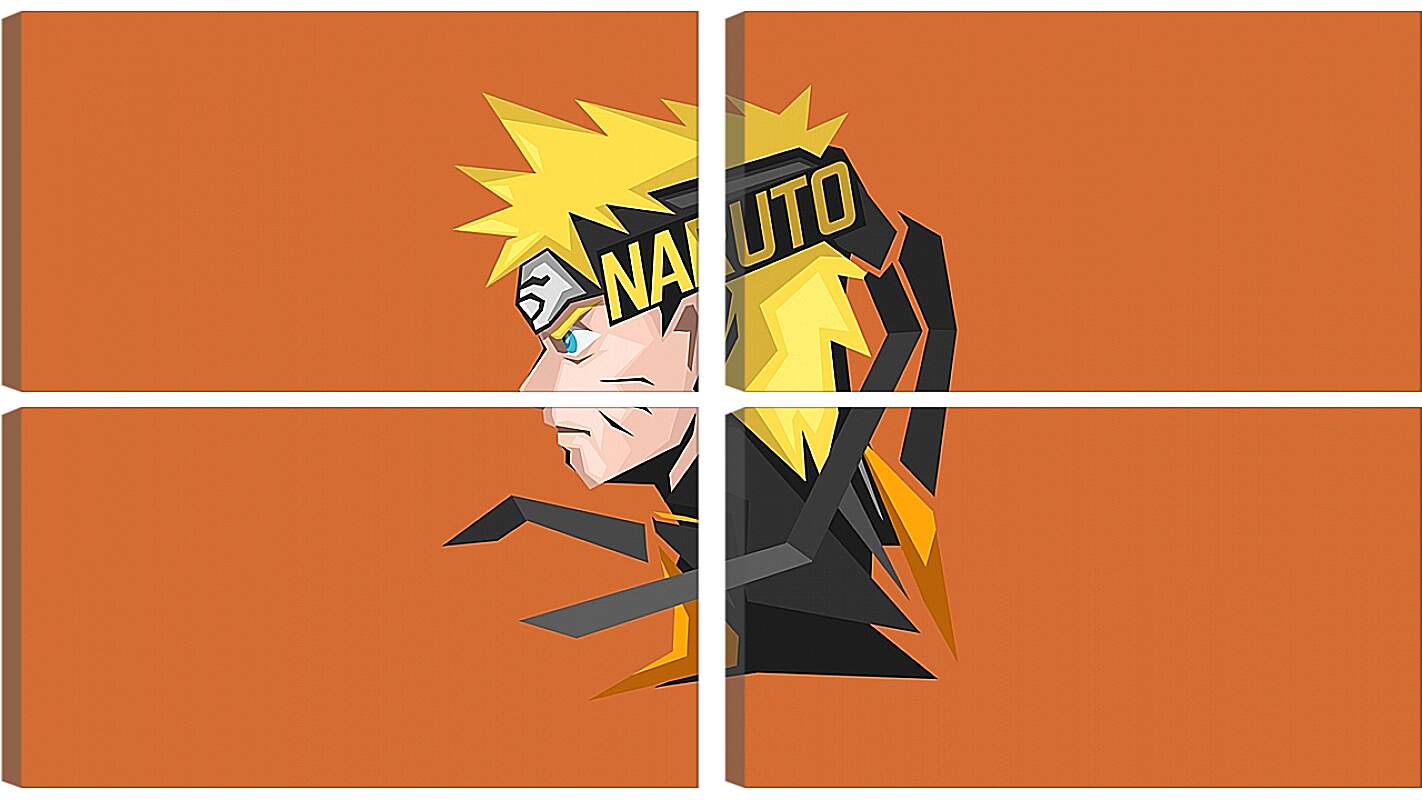 Модульная картина - Naruto