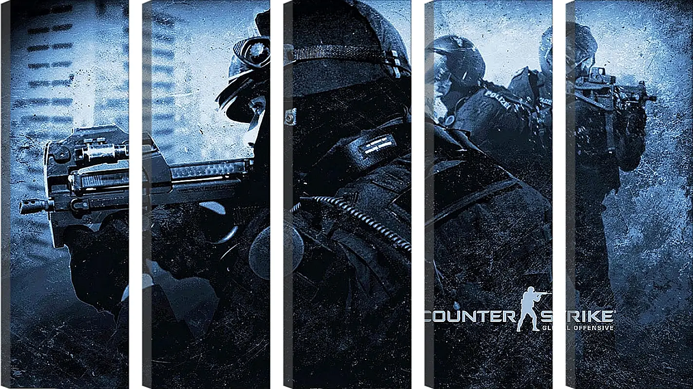 Модульная картина - Counter-Strike Global Offensive