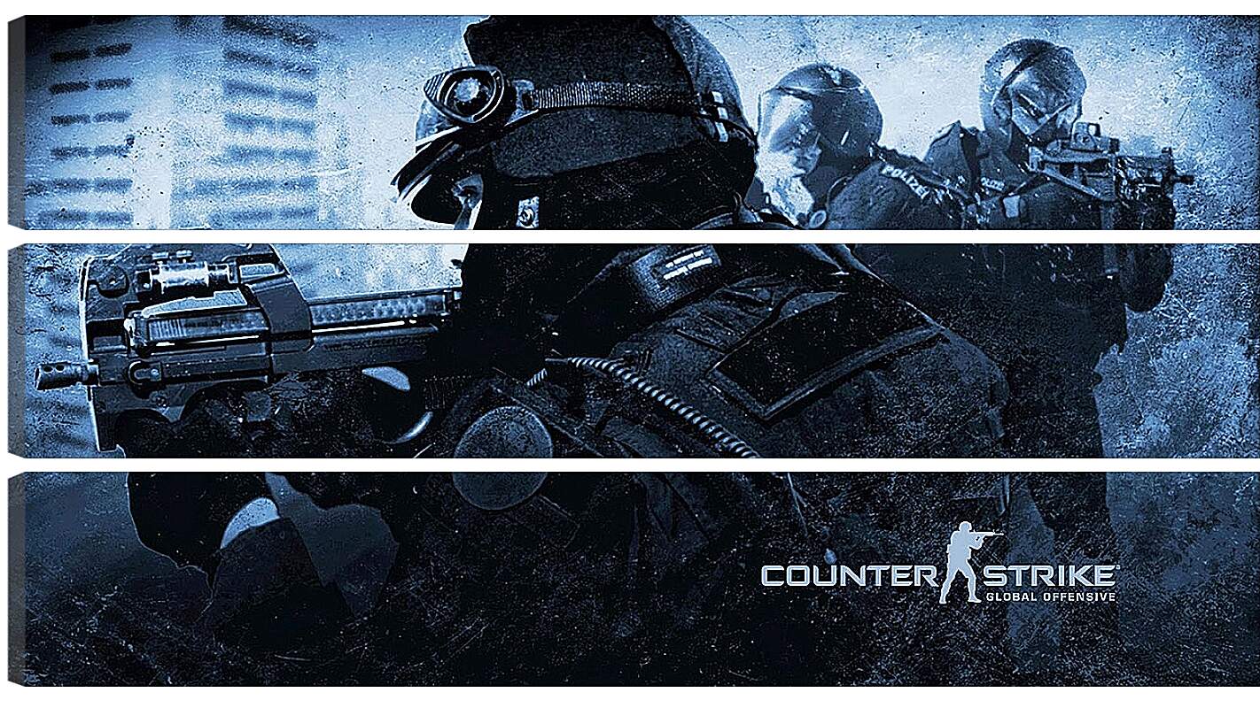 Модульная картина - Counter-Strike Global Offensive