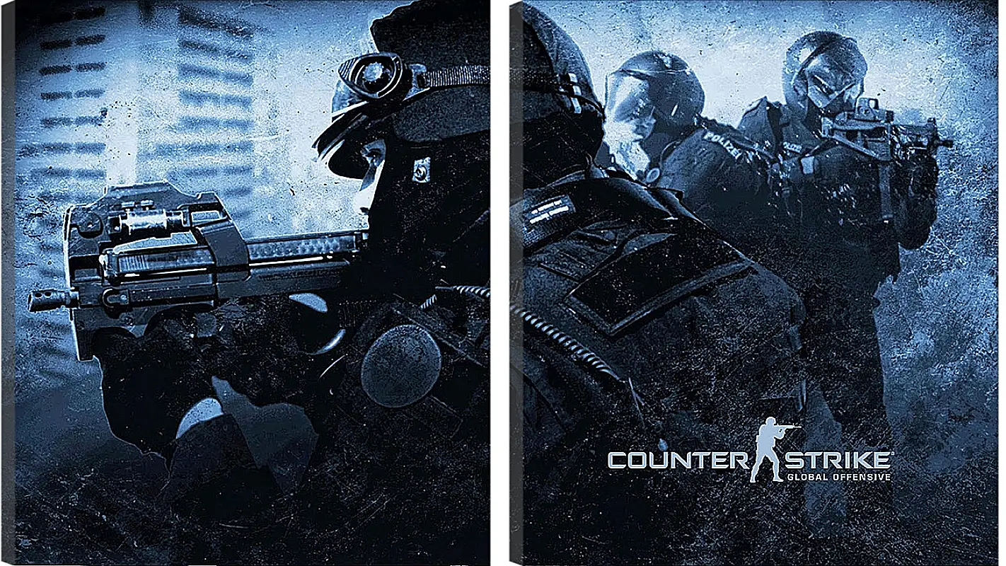 Модульная картина - Counter-Strike Global Offensive