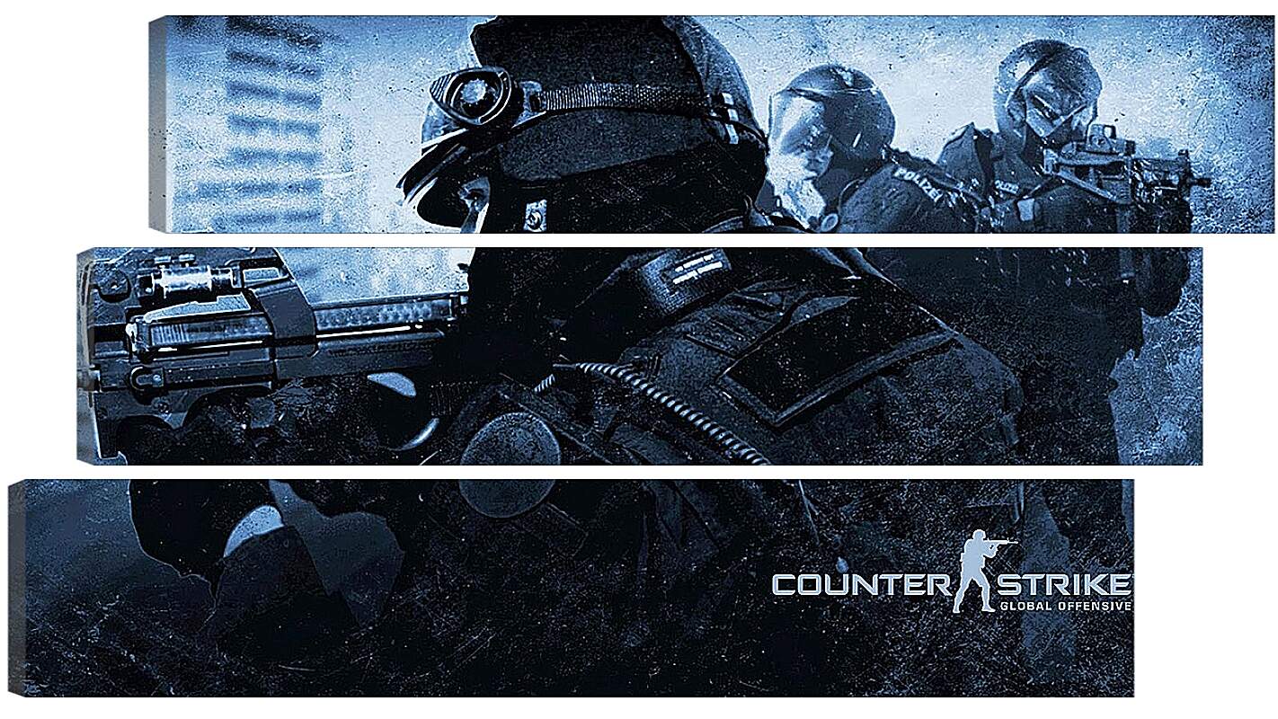 Модульная картина - Counter-Strike Global Offensive