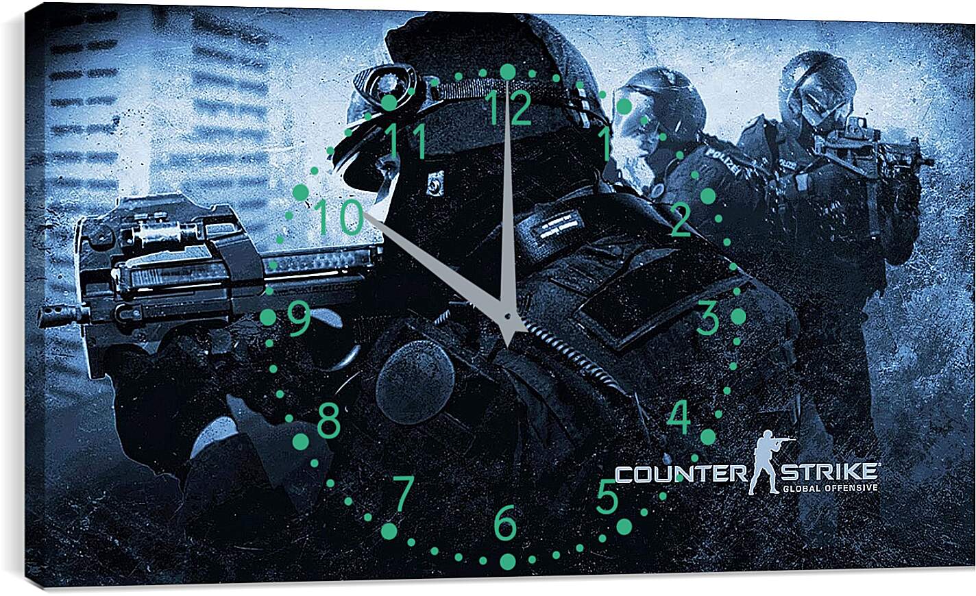 Часы картина - Counter-Strike Global Offensive