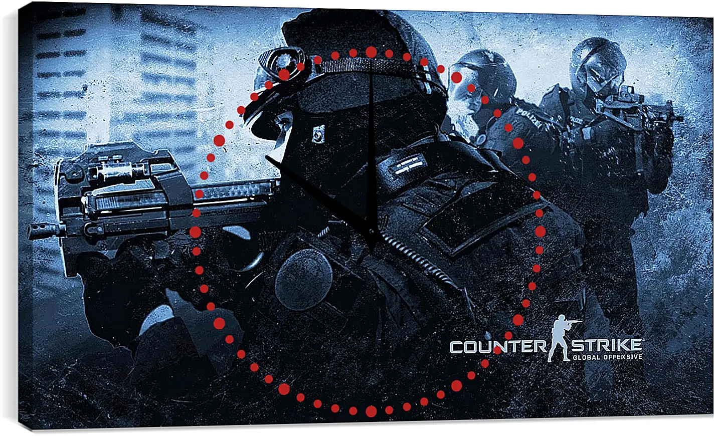 Часы картина - Counter-Strike Global Offensive