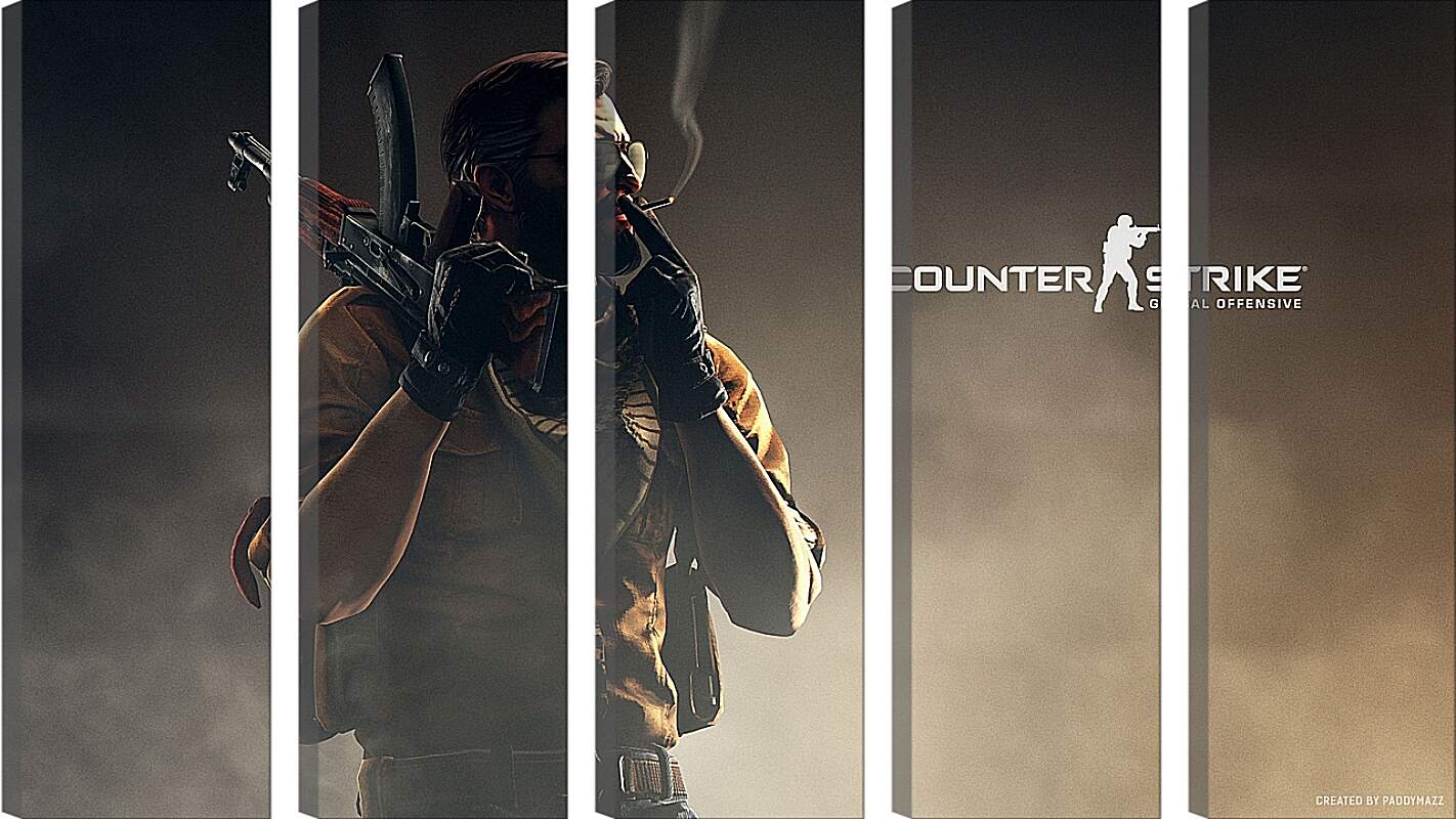 Модульная картина - Counter-Strike CS Go
