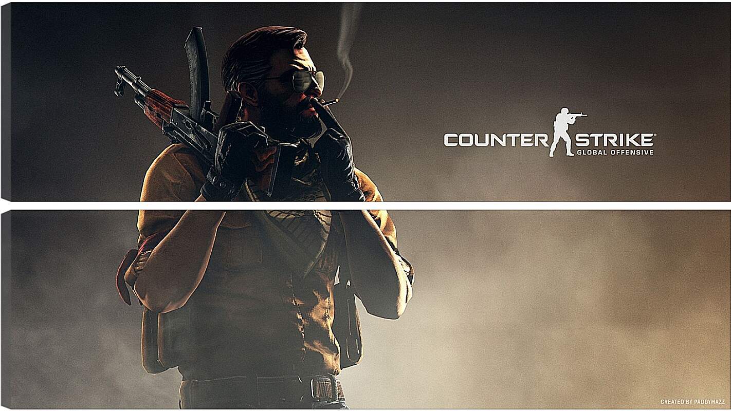 Модульная картина - Counter-Strike CS Go