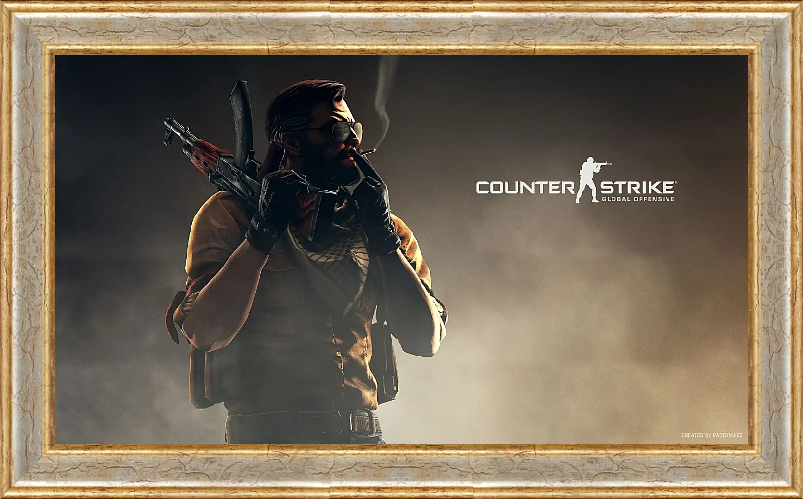 Картина в раме - Counter-Strike CS Go