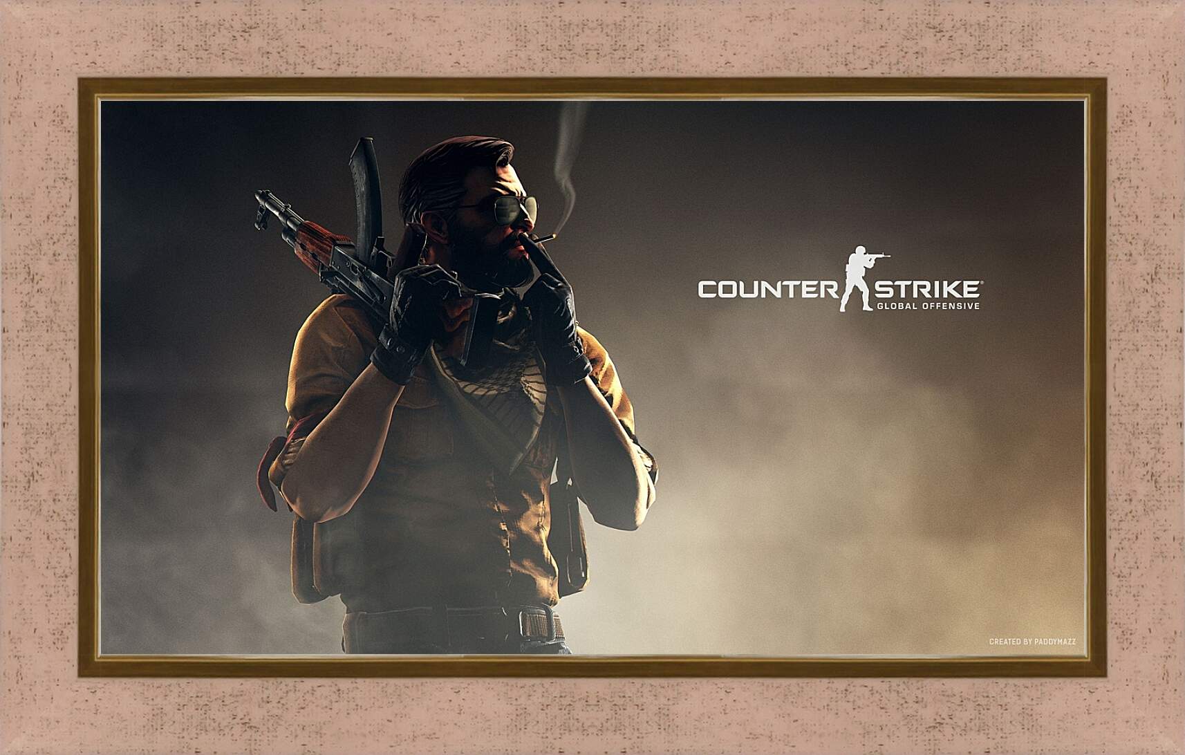 Картина в раме - Counter-Strike CS Go