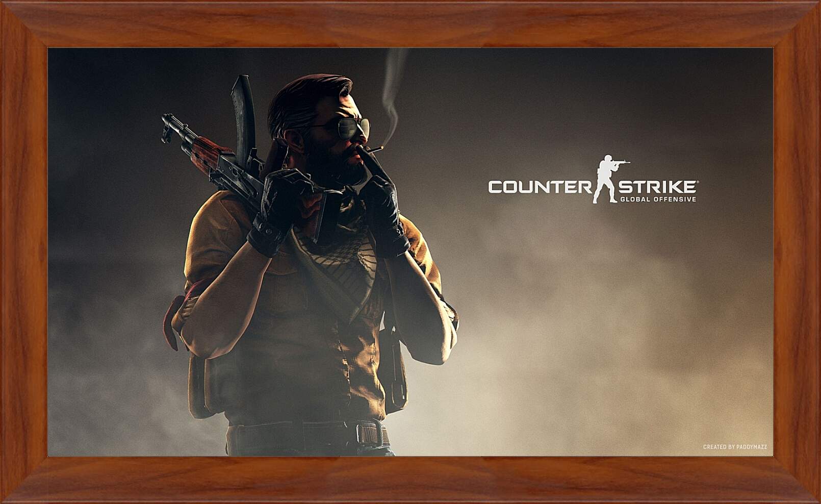 Картина в раме - Counter-Strike CS Go