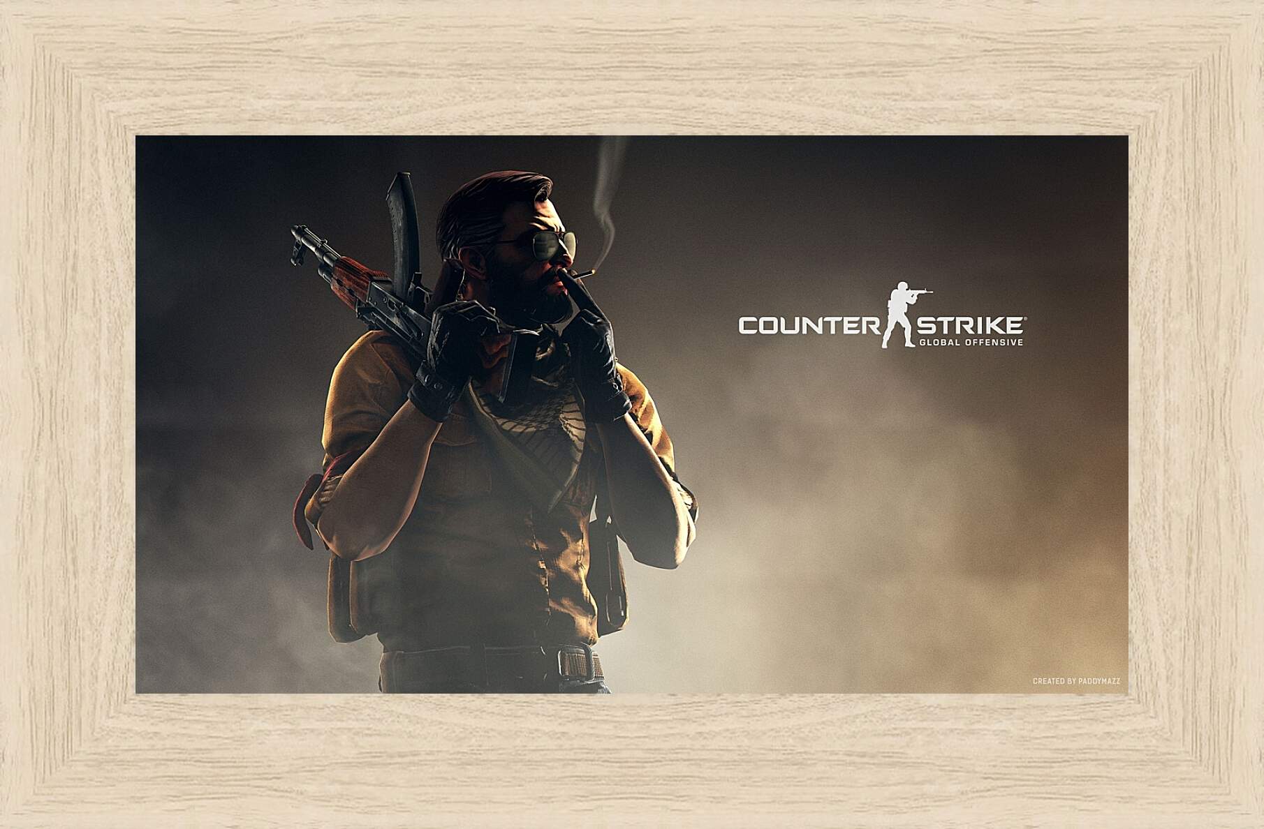 Картина в раме - Counter-Strike CS Go