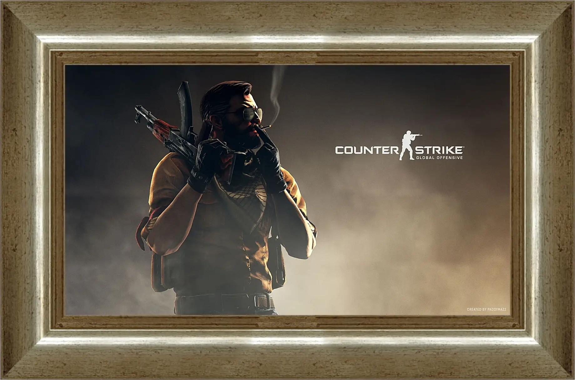 Картина в раме - Counter-Strike CS Go