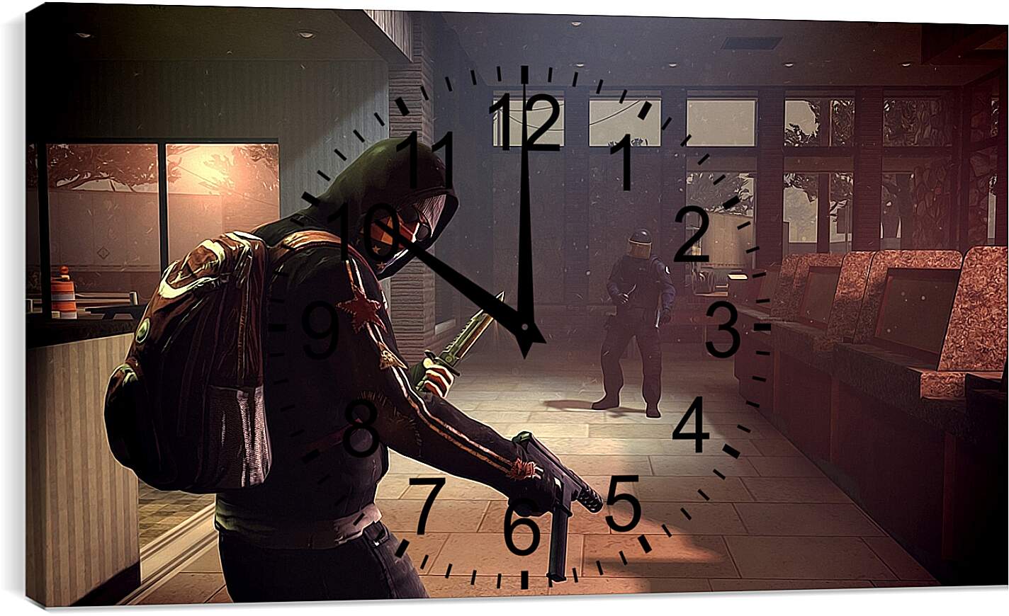 Часы картина - Counter-Strike