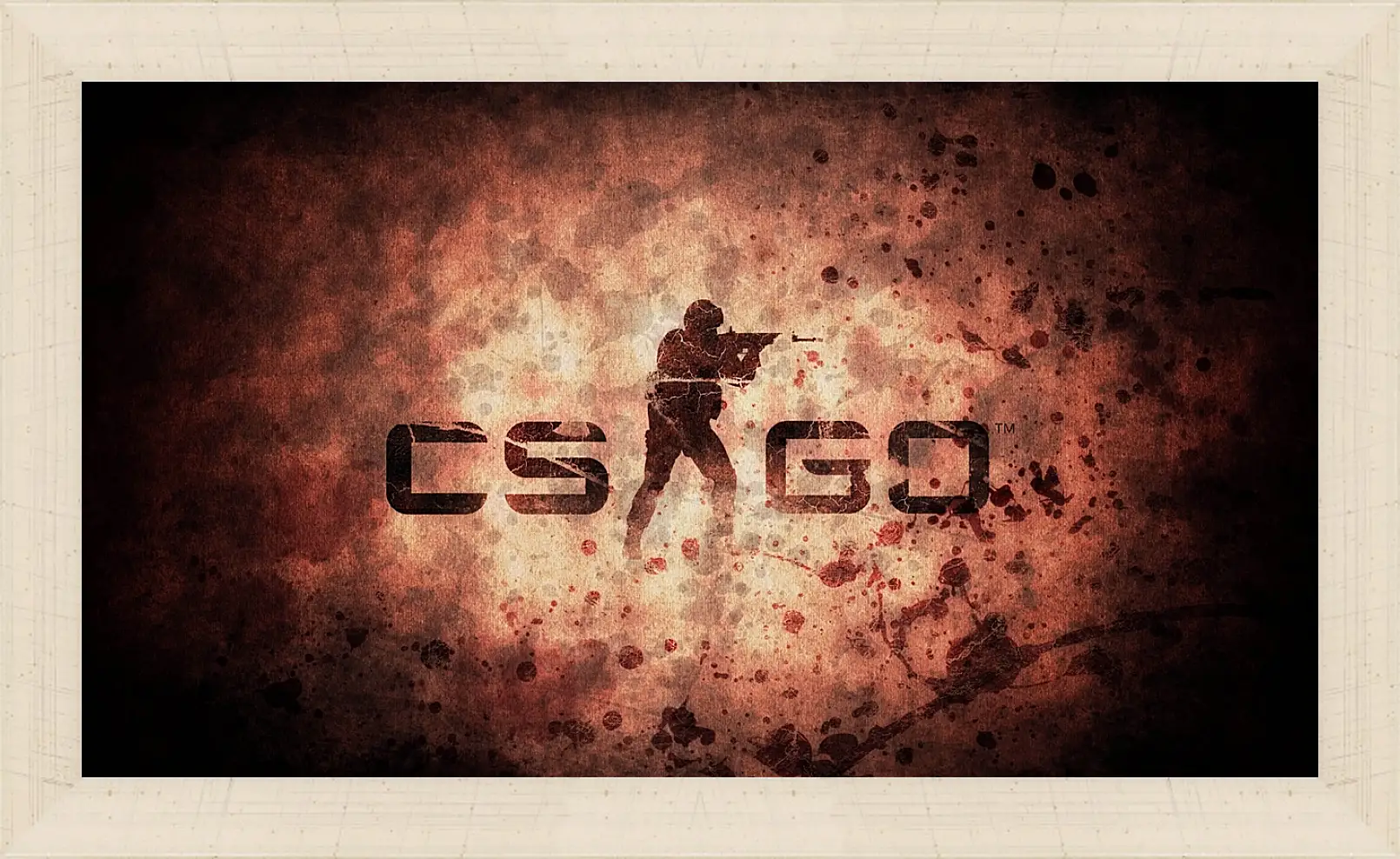 Картина в раме - CS GO