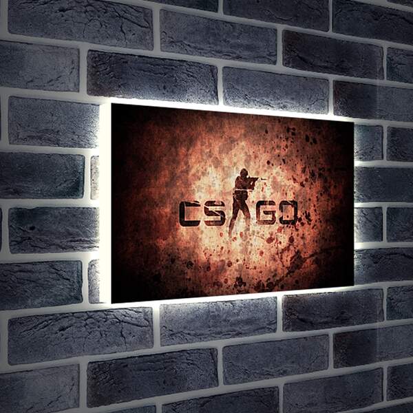Лайтбокс световая панель - CS GO