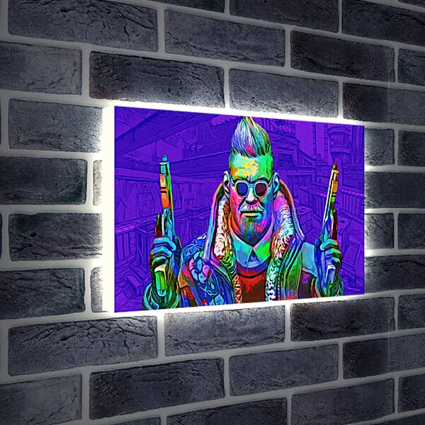 Лайтбокс световая панель - CS GO Purple