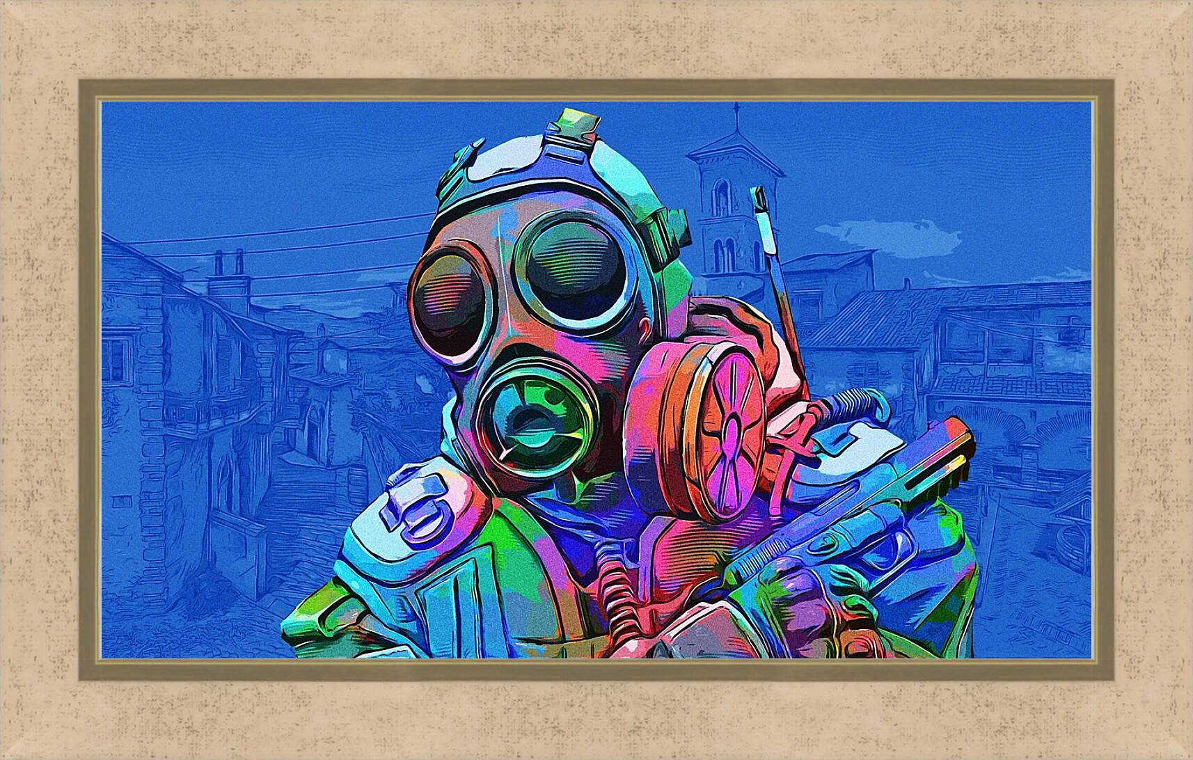 Картина в раме - CS Toxic