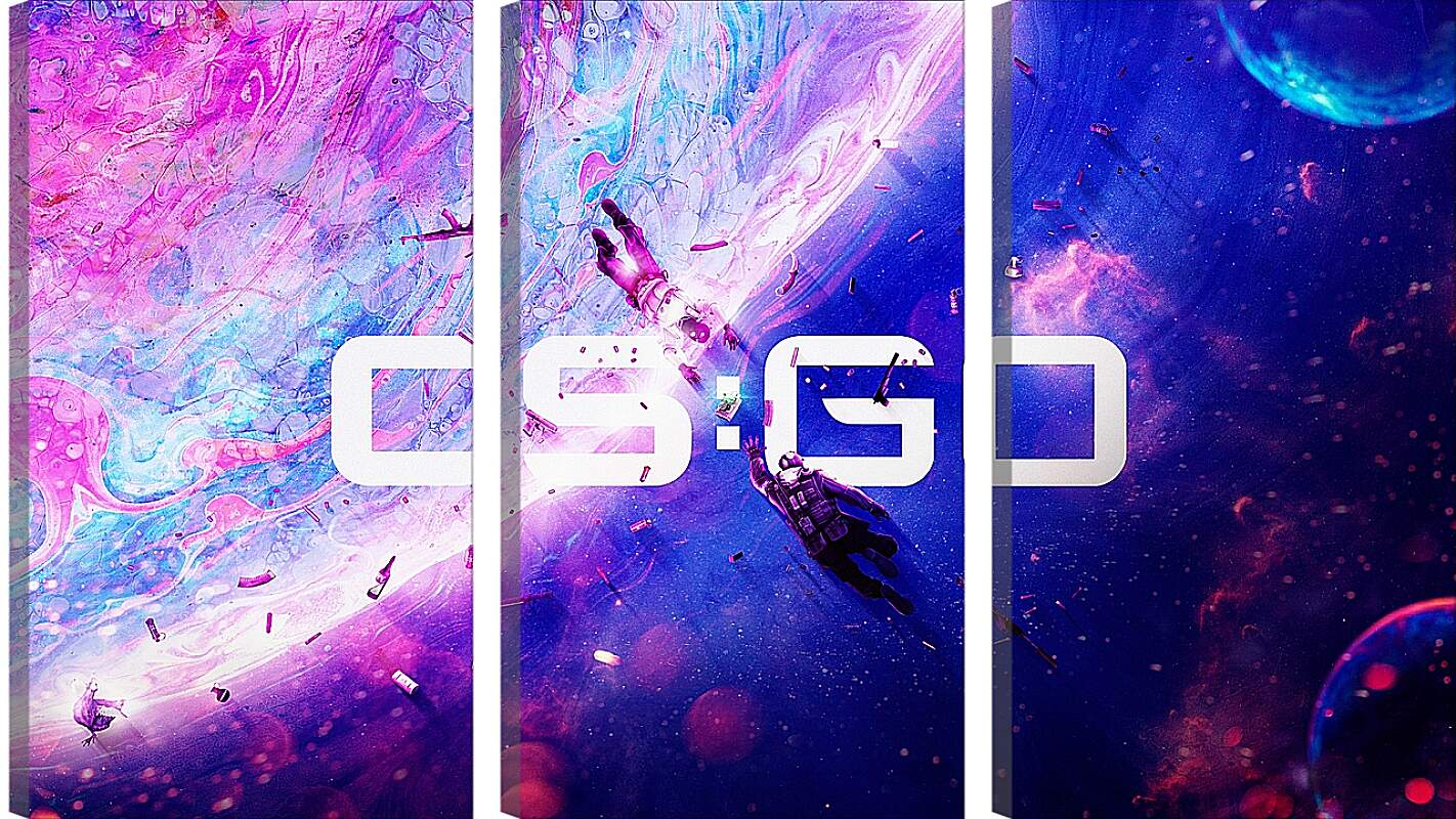 Модульная картина - CS Cosmos