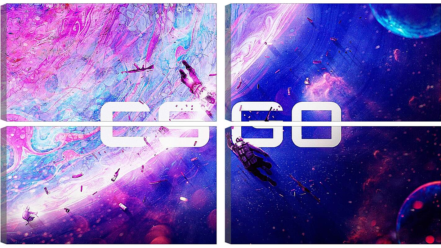 Модульная картина - CS Cosmos