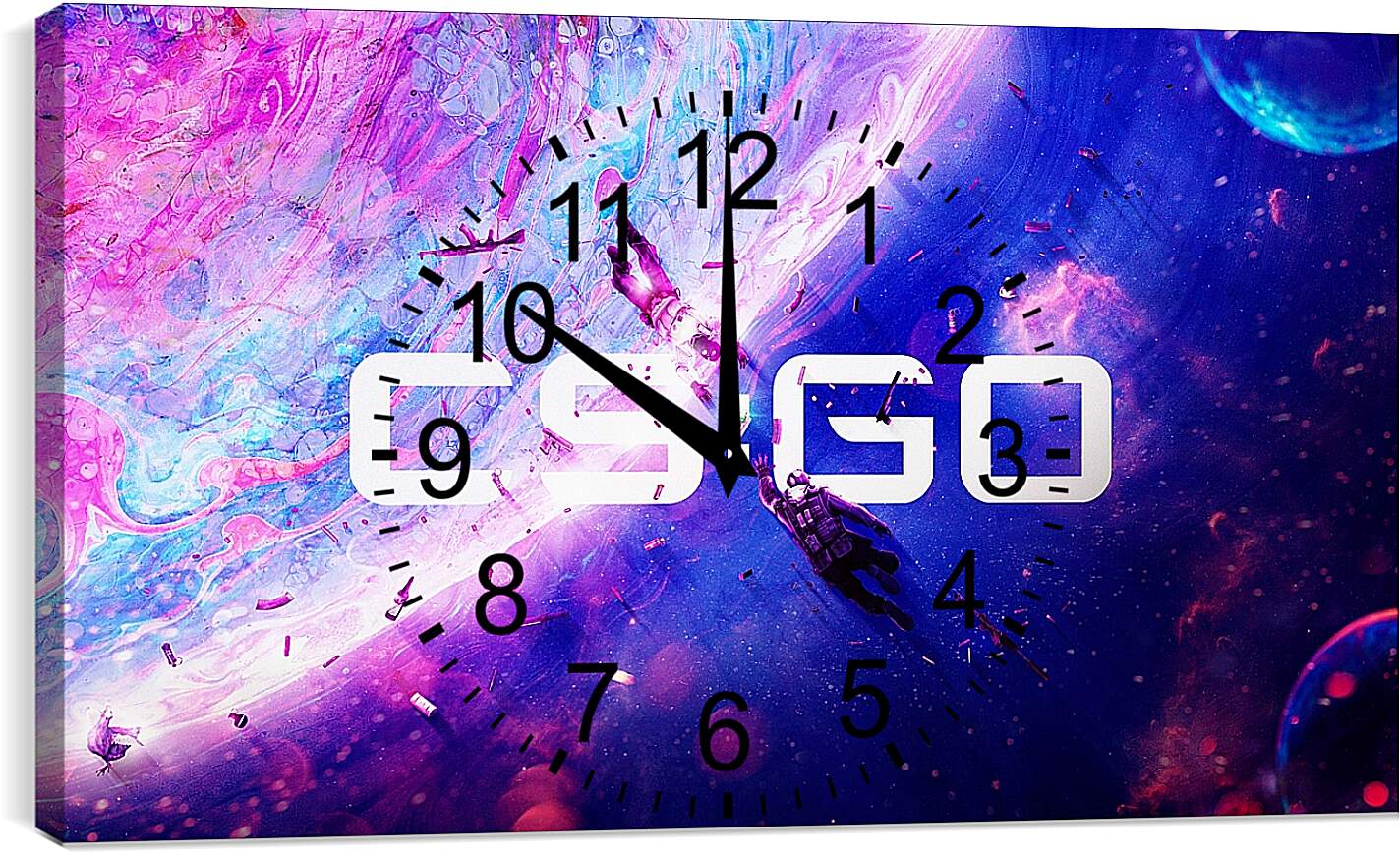 Часы картина - CS Cosmos