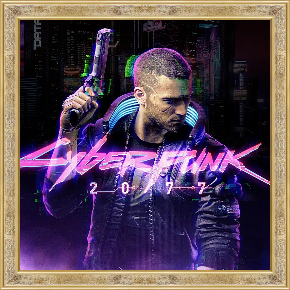 Картина в раме - Cyberpunk 2077