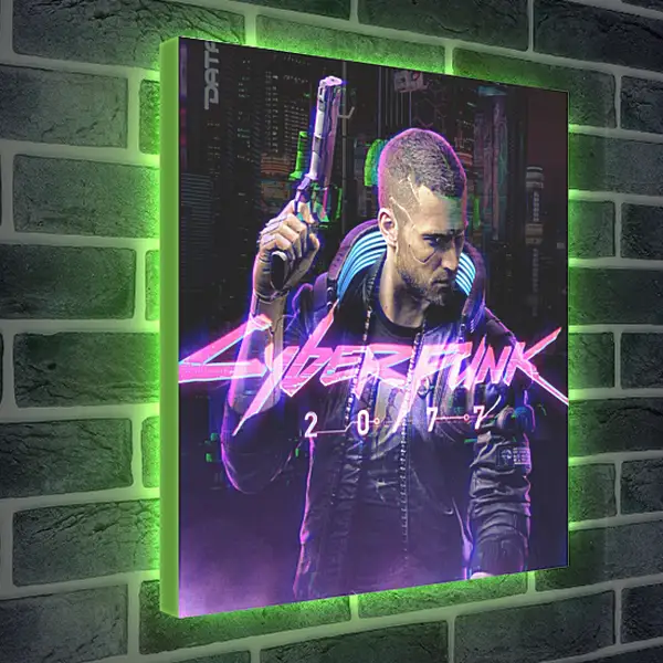 Лайтбокс световая панель - Cyberpunk 2077