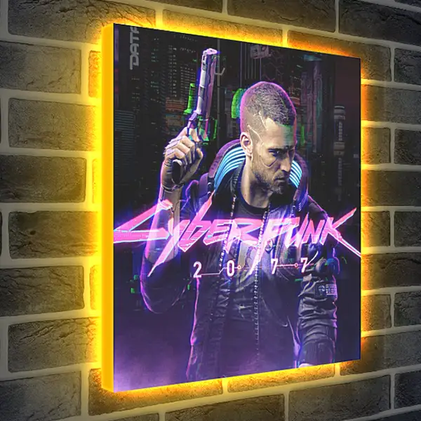 Лайтбокс световая панель - Cyberpunk 2077