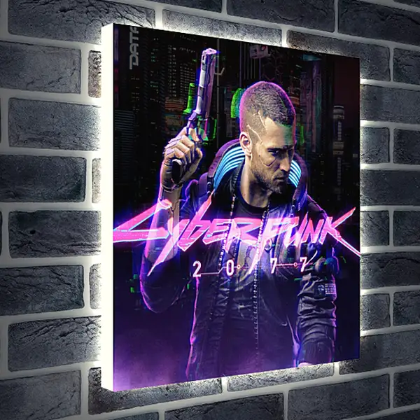 Лайтбокс световая панель - Cyberpunk 2077