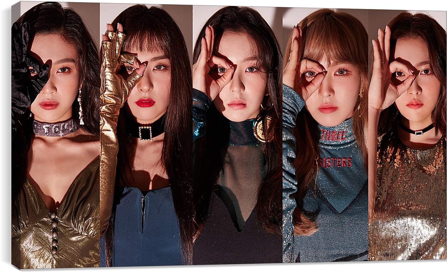 Постер и плакат - K-pop. Red Velvet. Азиатки. Коллаж