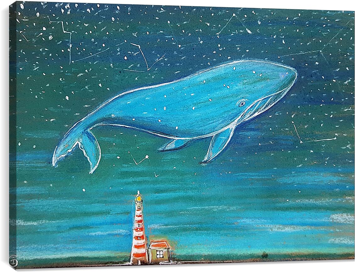 Постер и плакат - Синий кит