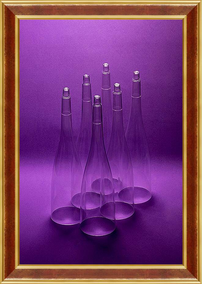Картина в раме - Deep purple. Валентин Иванцов