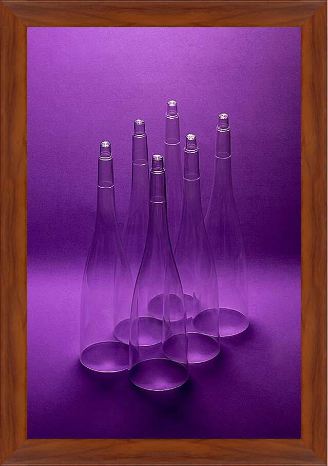 Картина в раме - Deep purple. Валентин Иванцов