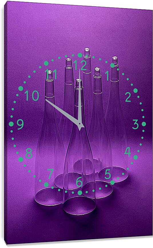 Часы картина - Deep purple. Валентин Иванцов