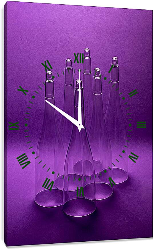 Часы картина - Deep purple. Валентин Иванцов