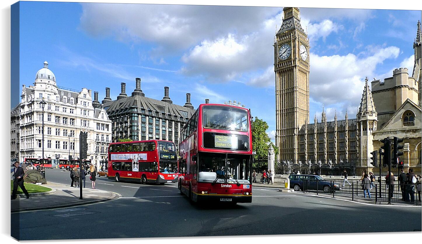 Постер и плакат - Лондон. Красный автобус.